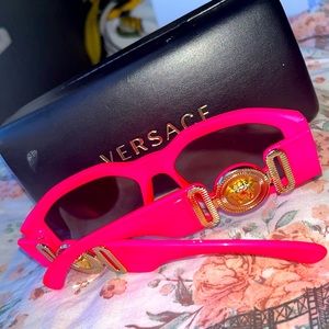 Versace Neon Pink Sunglasses